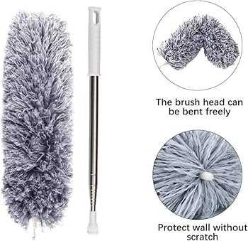 Extendable Microfiber Duster with Long Handle for Ceiling Fan Cleaning